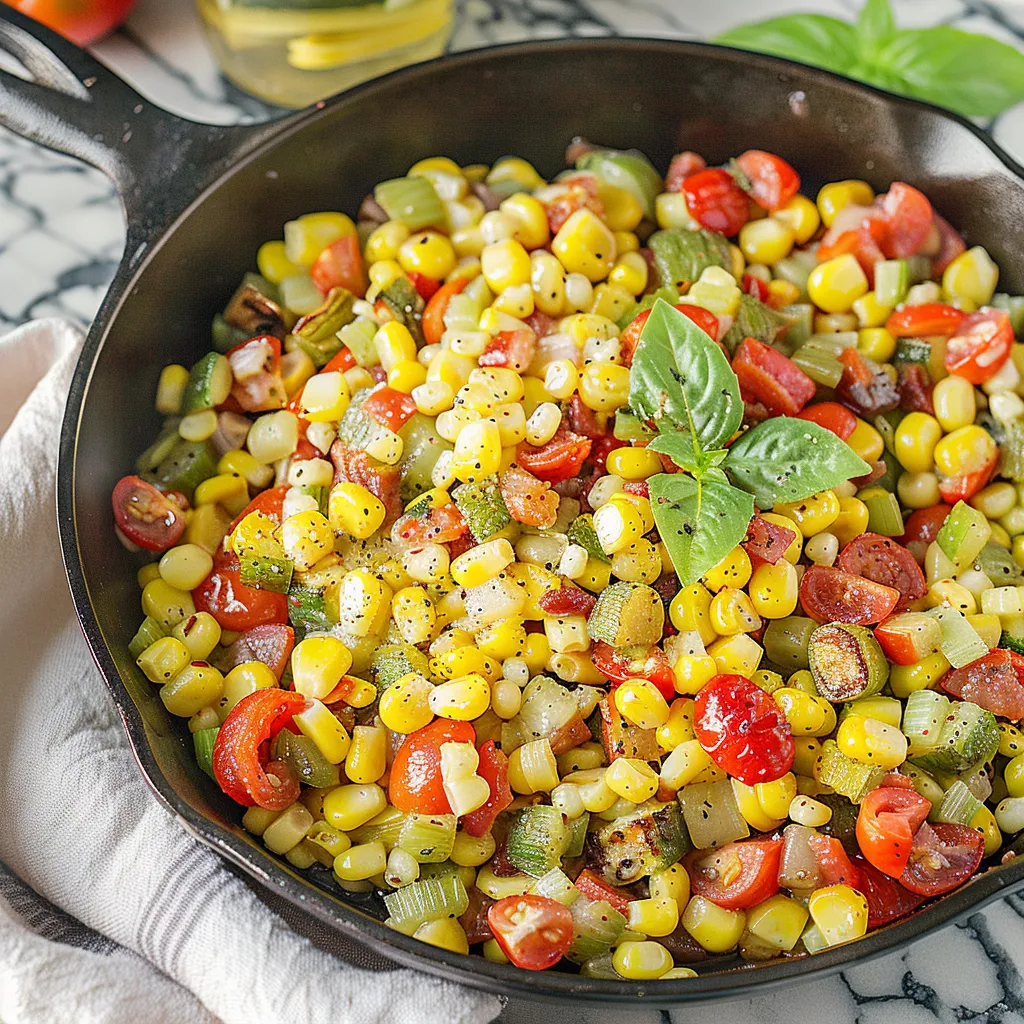Delicious Corn Succotash Recipe for Flavorful Summer Meals