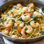 Garlic Butter Shrimp Pasta