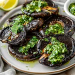 Grilled Portobello Mushroom Steaks with Chimichurri