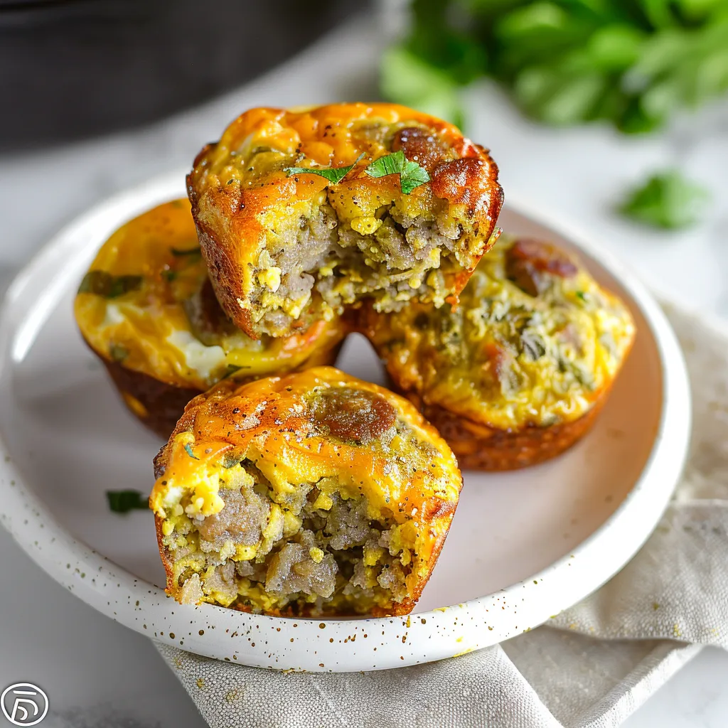 Protein-Packed Turkey Sausage & Egg Muffins for Quick Meals