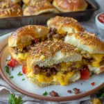 Sausage & Cheese Breakfast Sliders