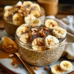 Peanut Butter & Banana Chia Seed Pudding
