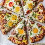 Breakfast Pizza with Sausage