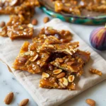 California Fig and Almond Brittle