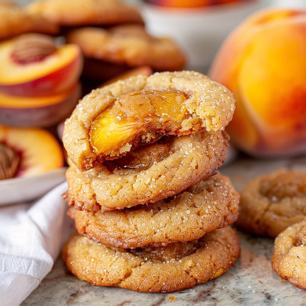 Irresistible Peach Cookies: Easy Recipes for Delicious Treats