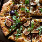 Delicious Fig and Caramelized Onion Pizza