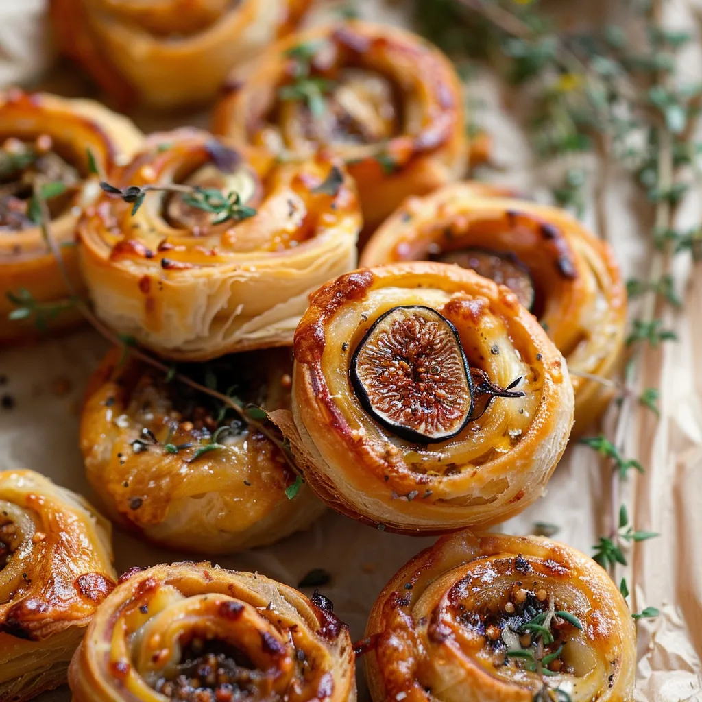 Savory Fig and Goat Cheese Pinwheels for Tasty Gatherings