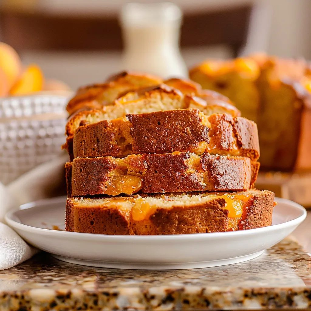 Southern Peach Bread