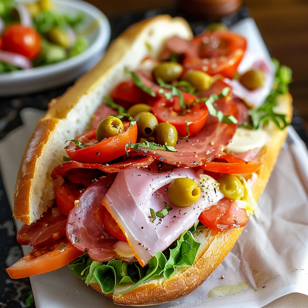 Italian Sub Sandwich