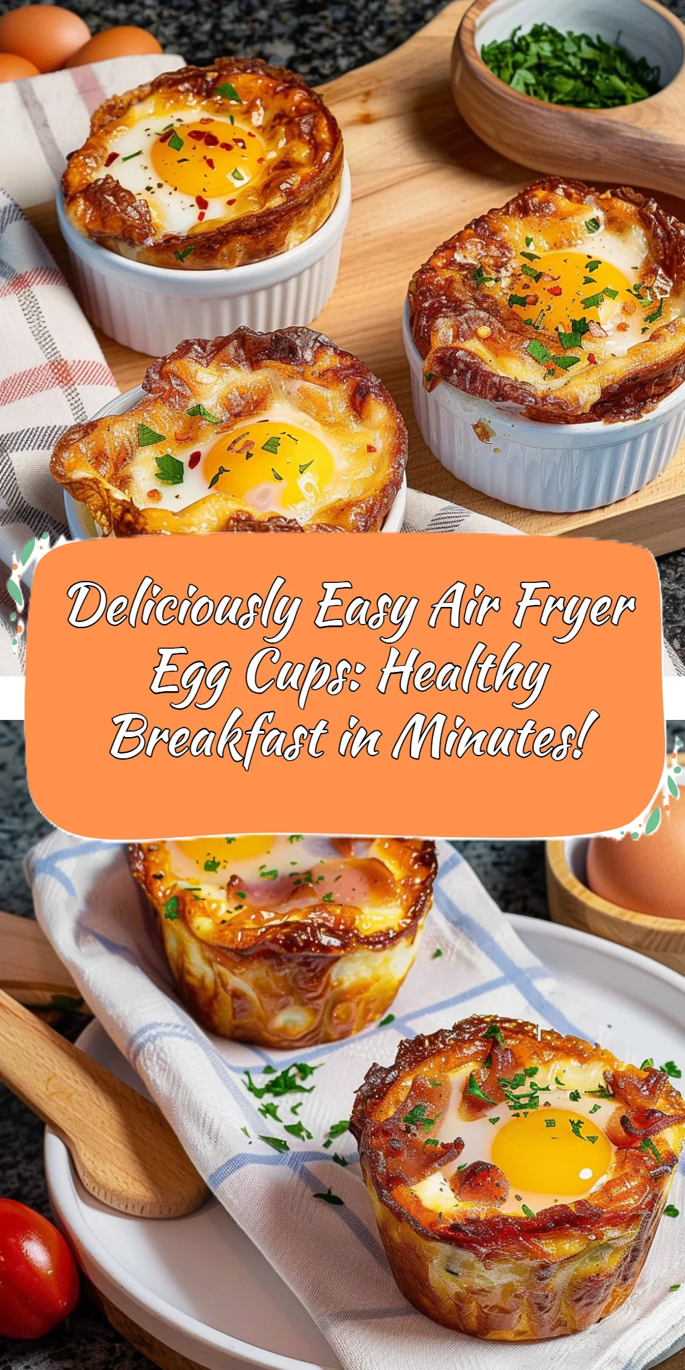 Air Fryer Egg Cups: Easy Recipe