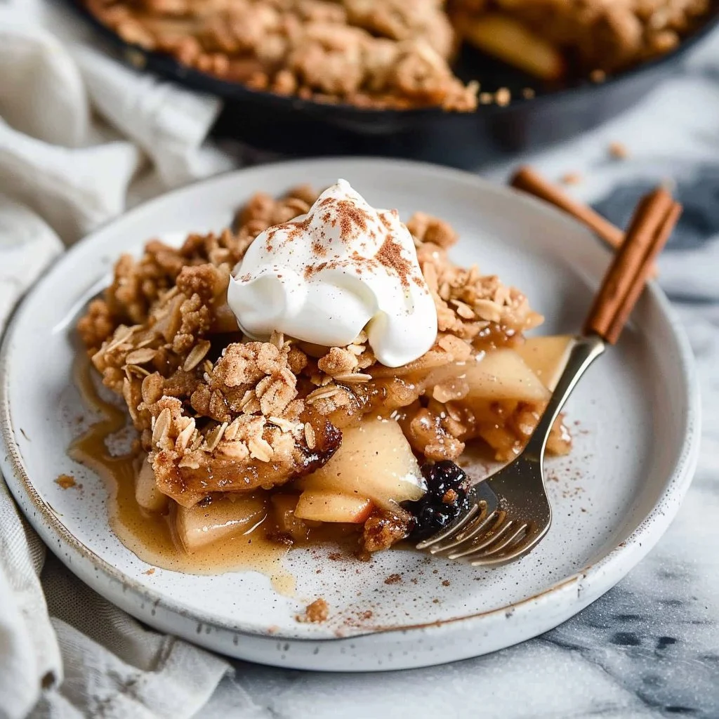 Cinnamon Apple Crisp