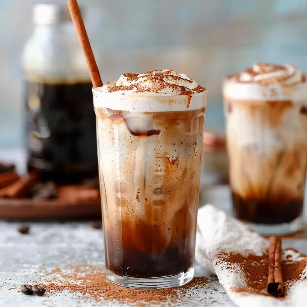 Cinnamon Vanilla Cold Brew Coffee