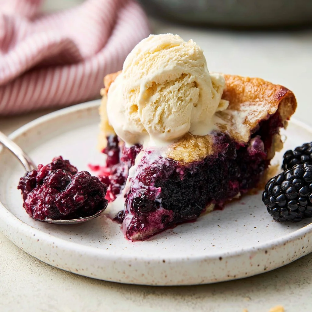 Classic Blackberry Cobbler
