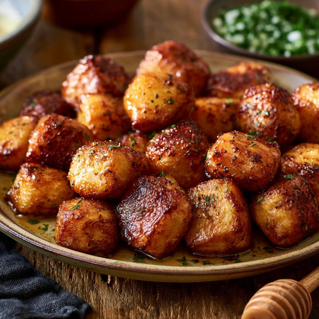Crispy Baked Salmon Bites with a Sweet Chili Glaze