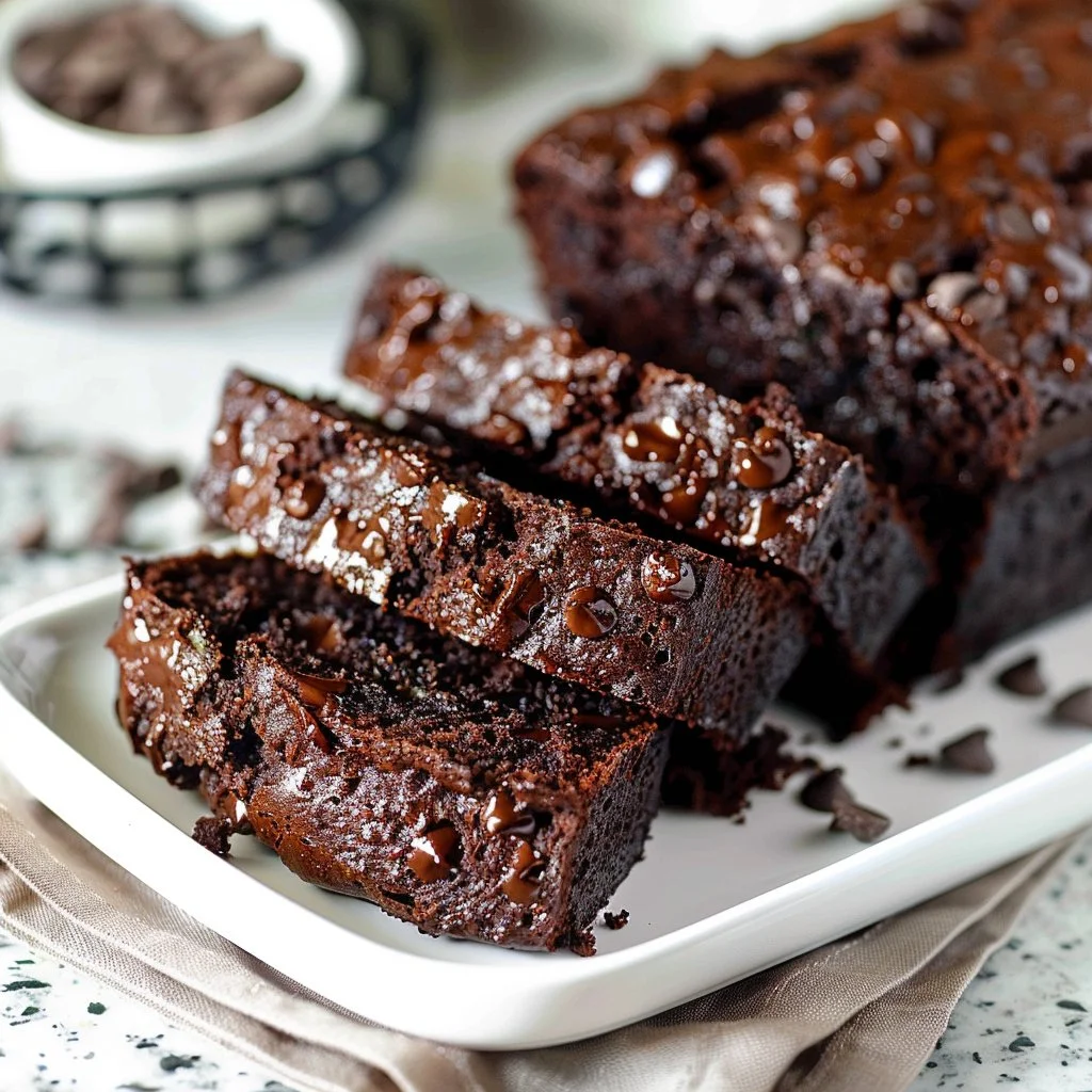 Double Chocolate Zucchini Bread Recipe