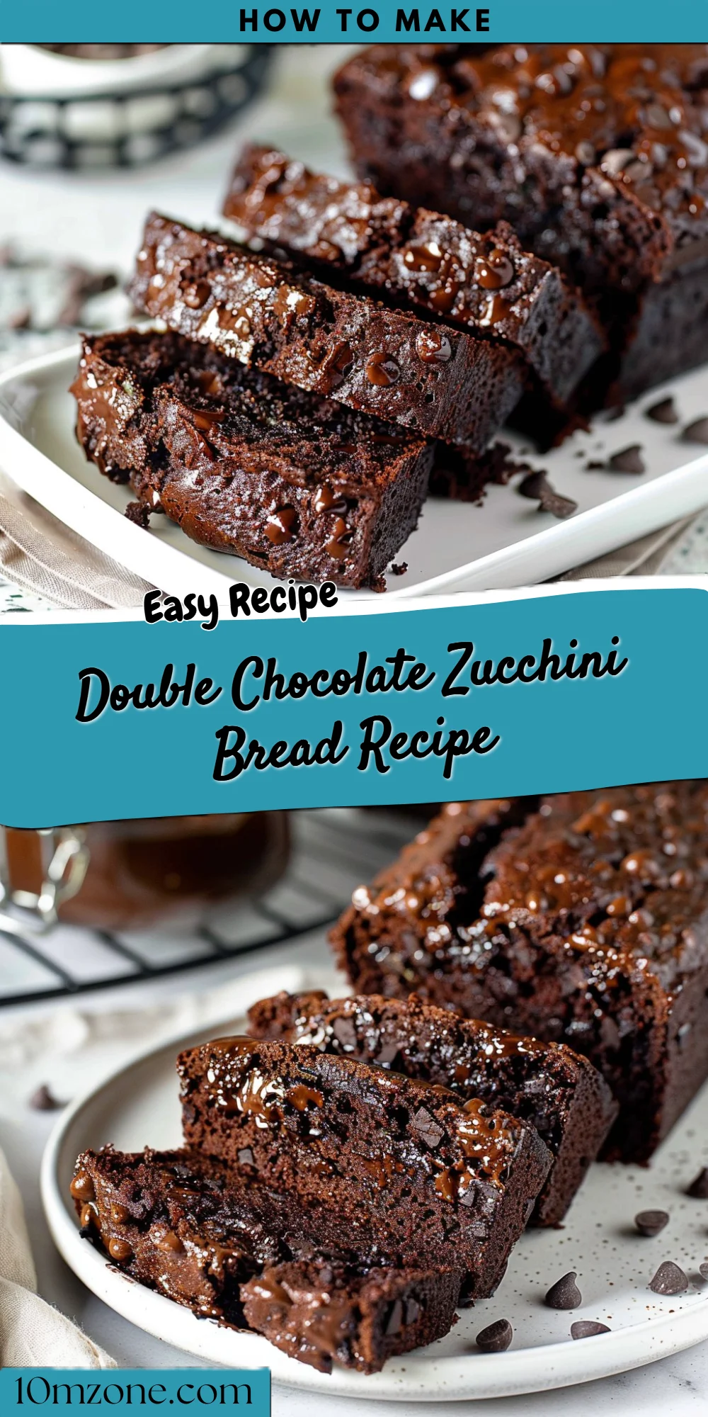Double Chocolate Zucchini Bread Recipe