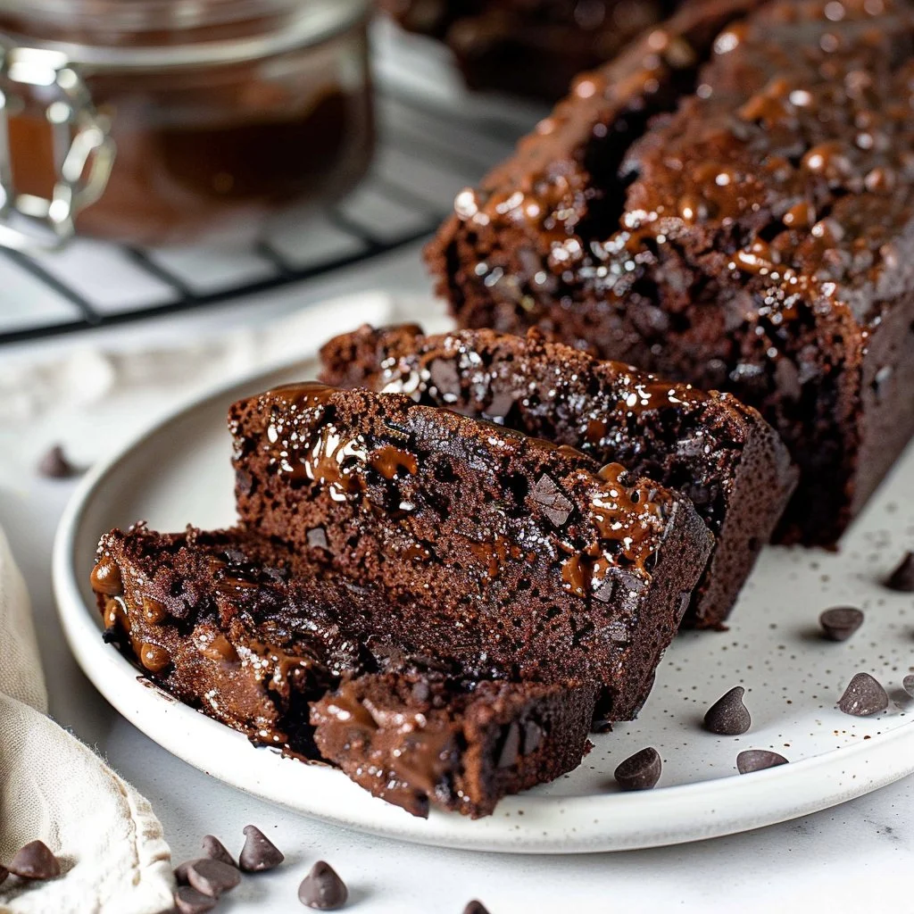 Double Chocolate Zucchini Bread