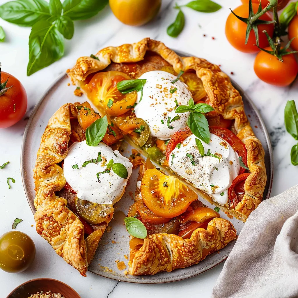 Heirloom Tomato Galette