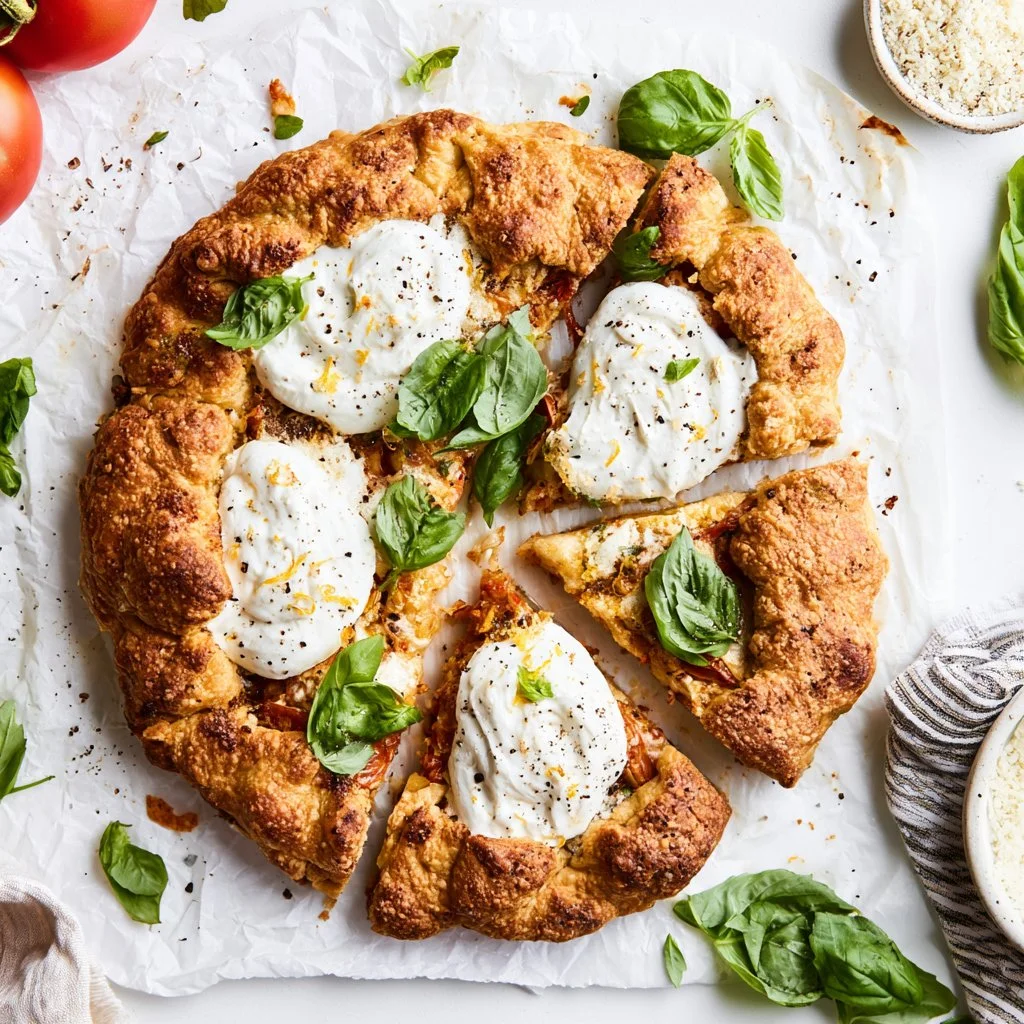 Heirloom Tomato Galette