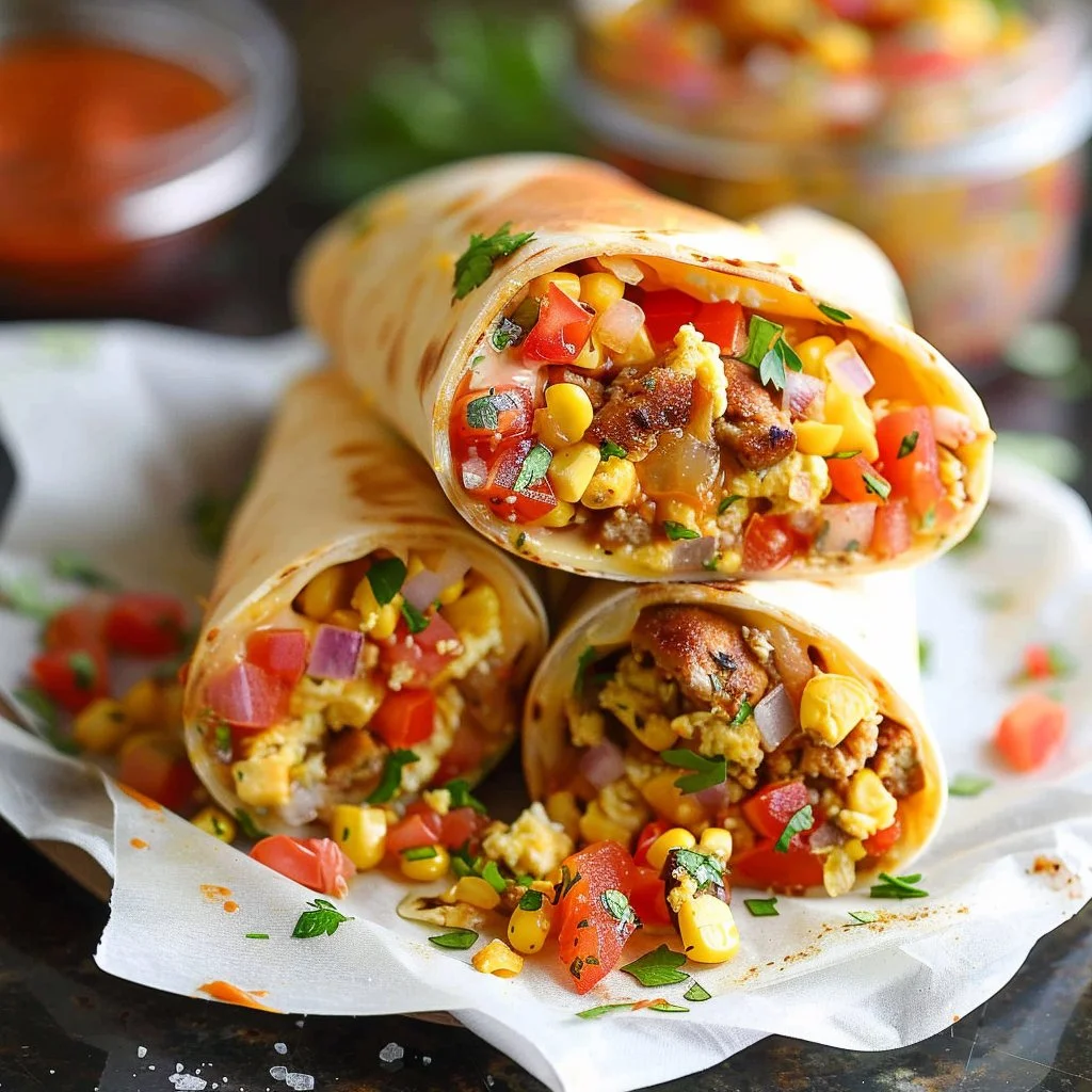 Freezer-Friendly Breakfast Burritos