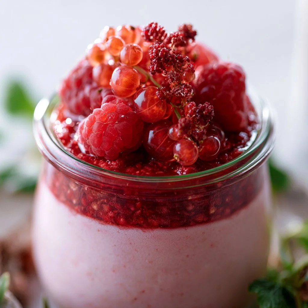 No-Bake Raspberry Cheesecake Jars