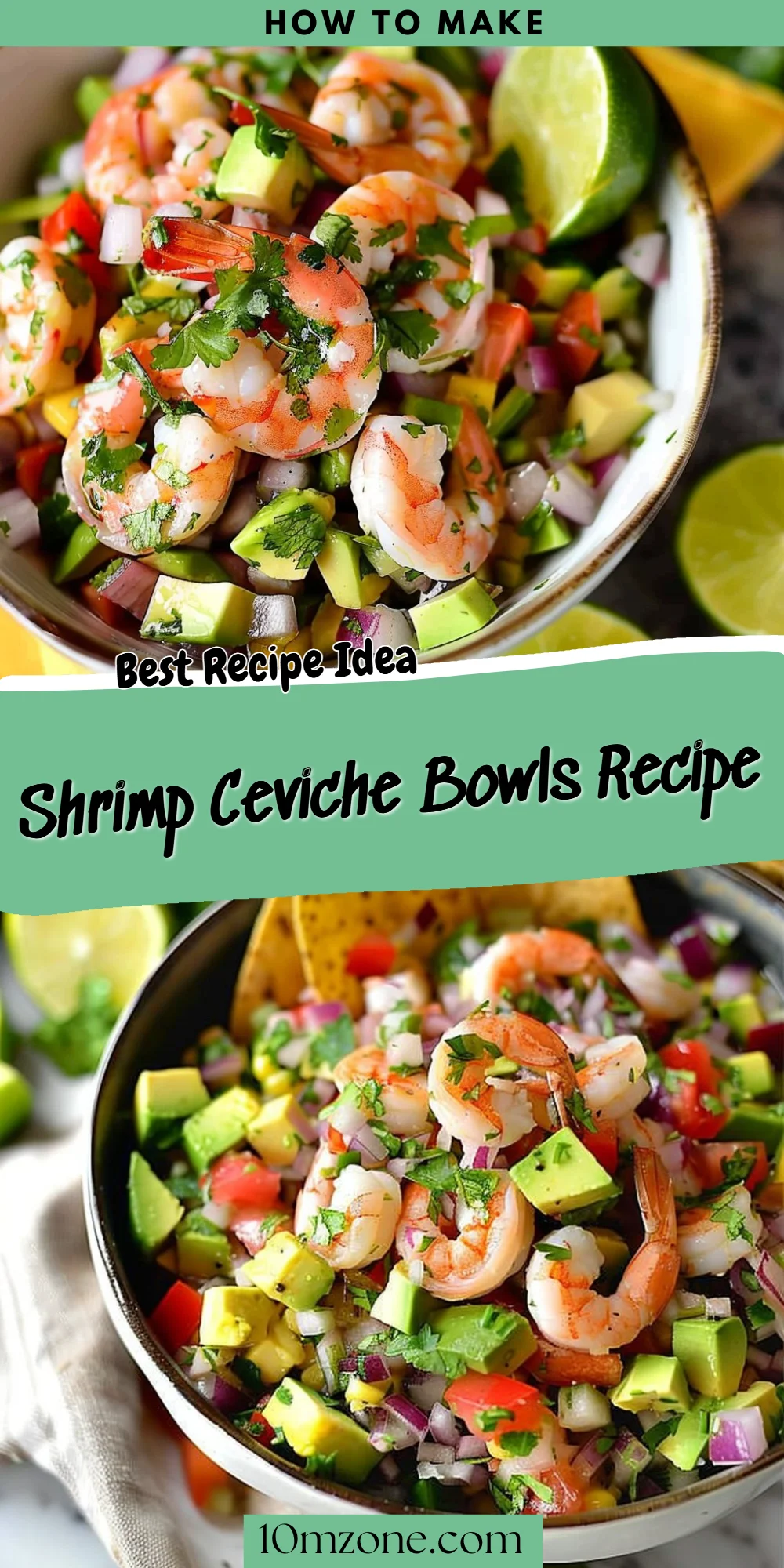 Shrimp Ceviche Bowls Recipe