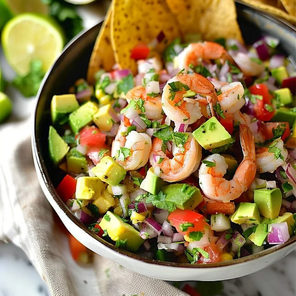 Shrimp Ceviche Bowls