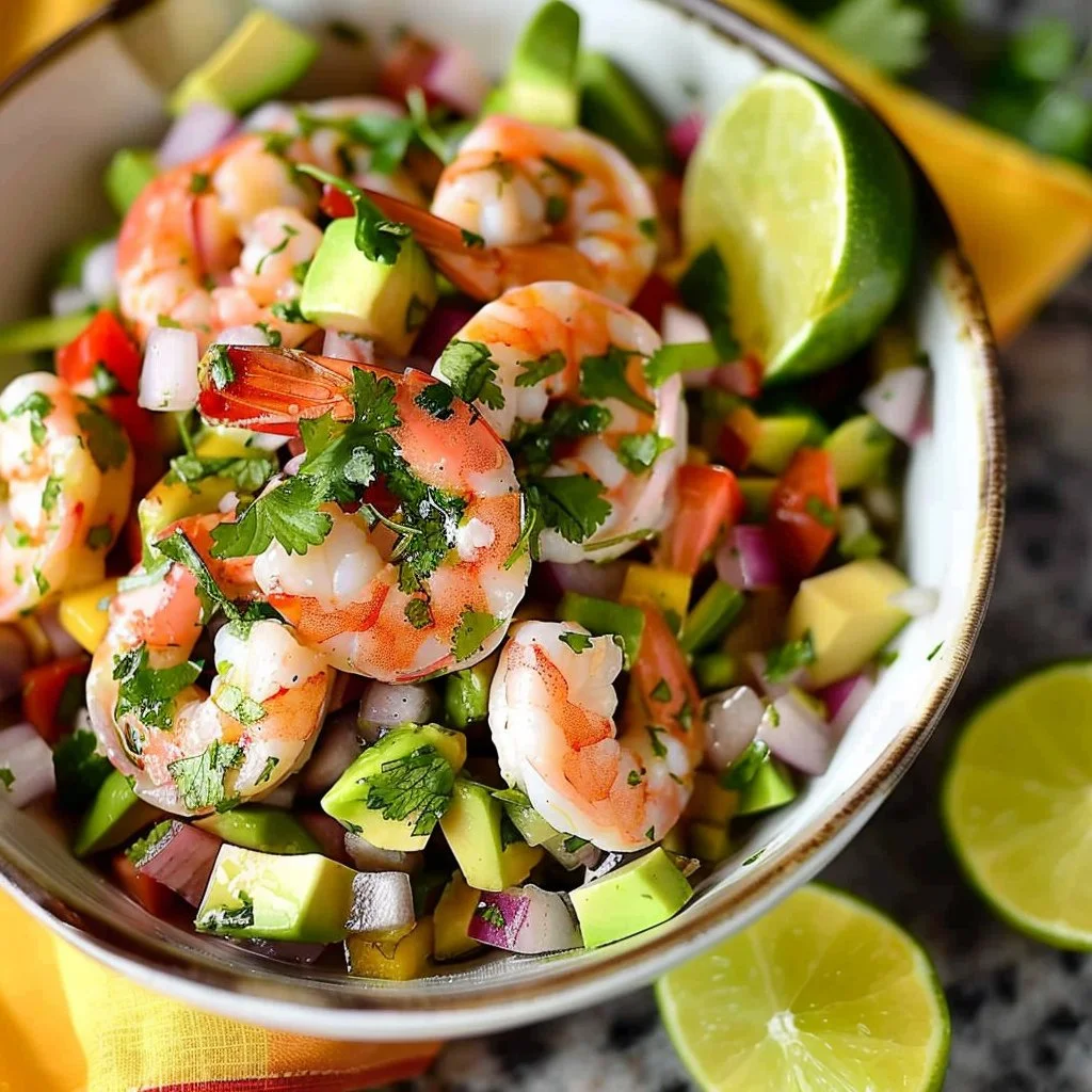 Shrimp Ceviche Bowls