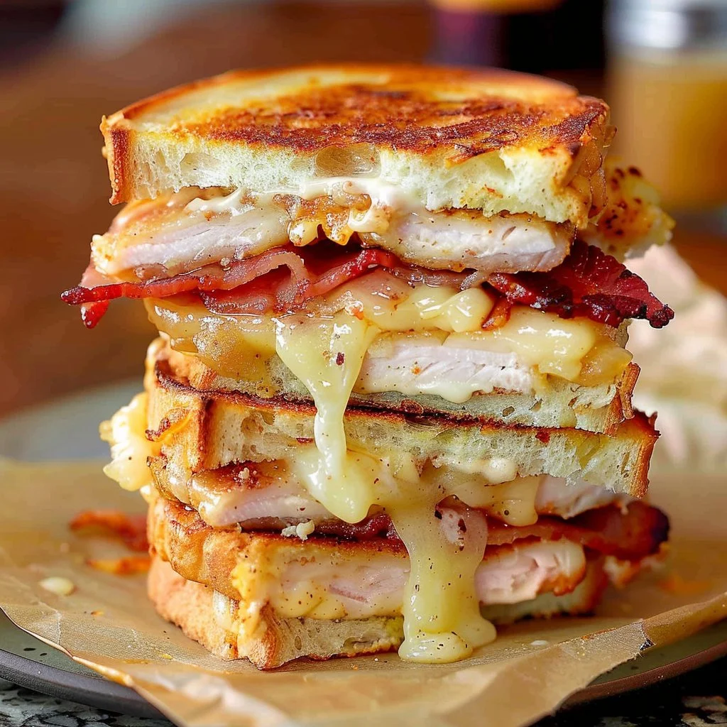 Turkey Bacon & Cheddar Breakfast Sandwich