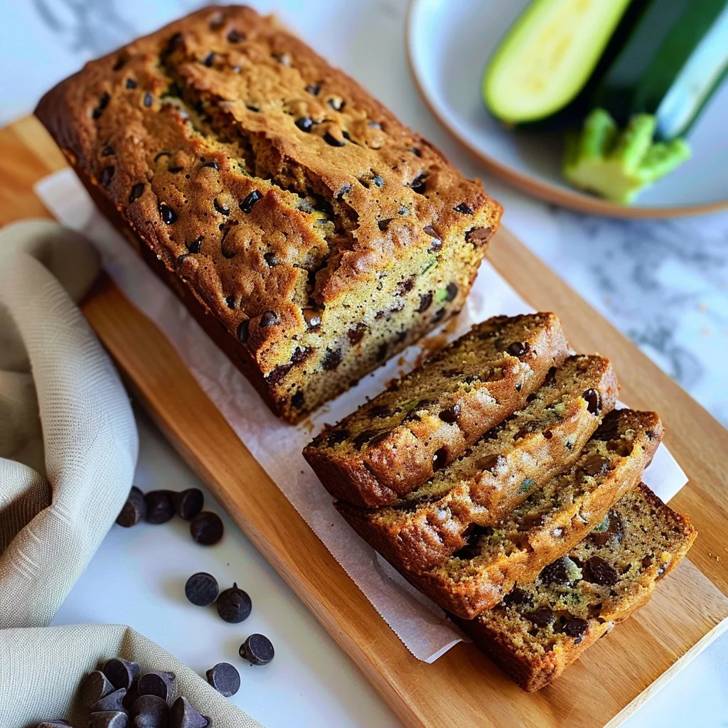 Zucchini Chocolate Chip Bread