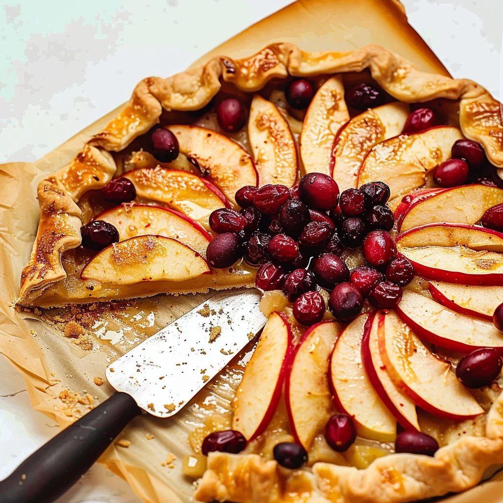 Apple Cranberry Galette Recipe