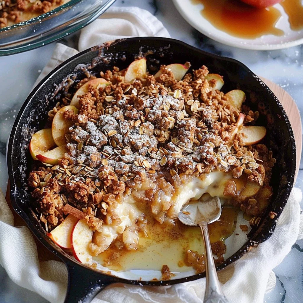 Apple Crisp with Oatmeal Crumble