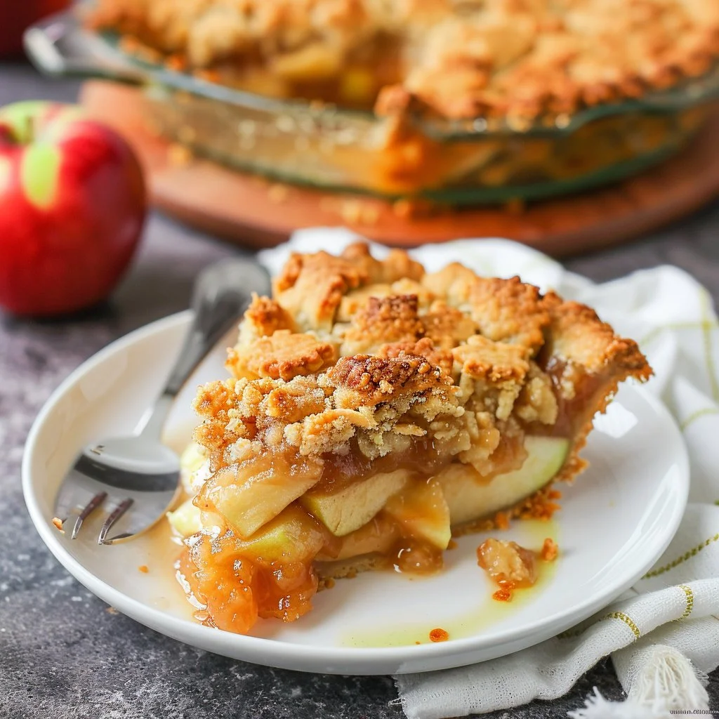 Apple Crumble Pie