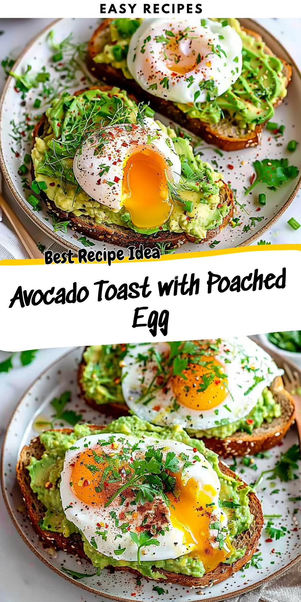 Avocado Toast with Poached Egg