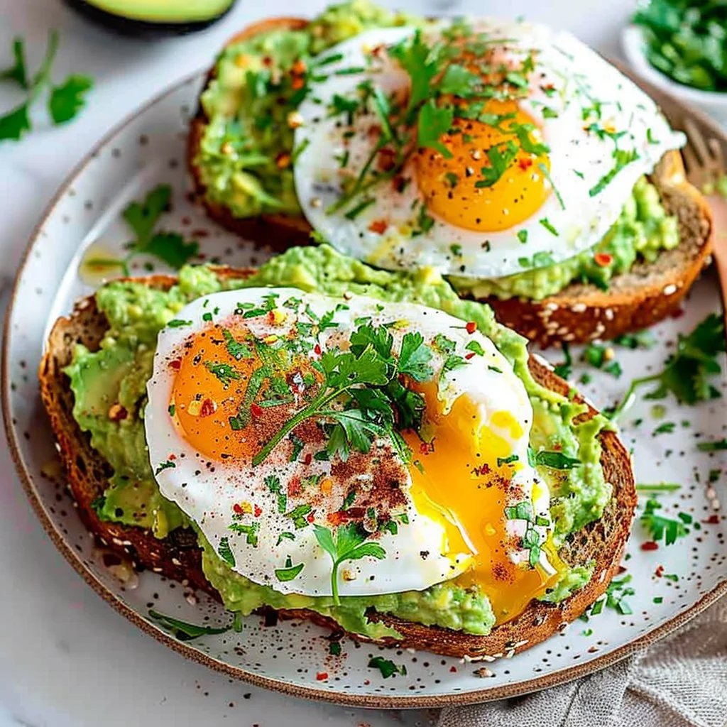 Avocado Toast with Poached Egg
