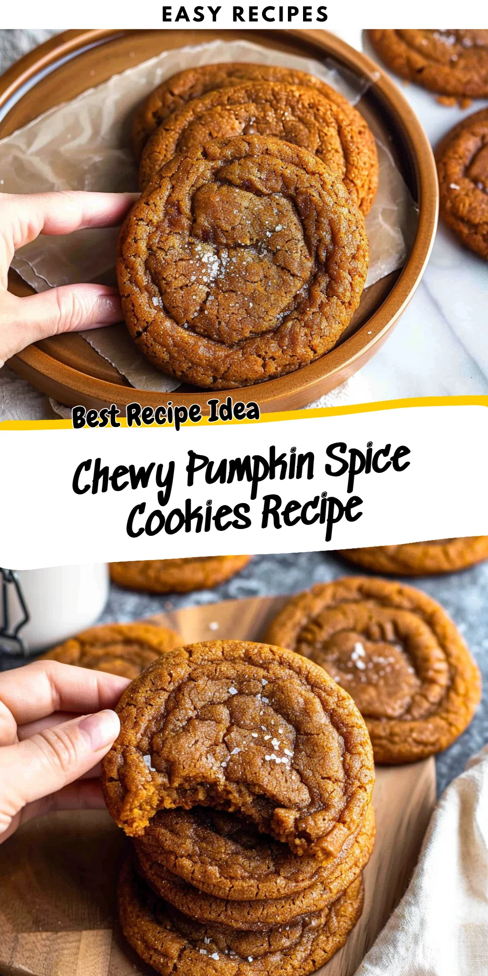 Chewy Pumpkin Spice Cookies Recipe