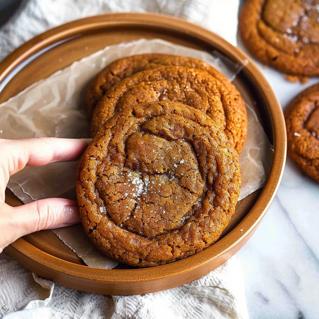 Chewy Pumpkin Spice Cookies
