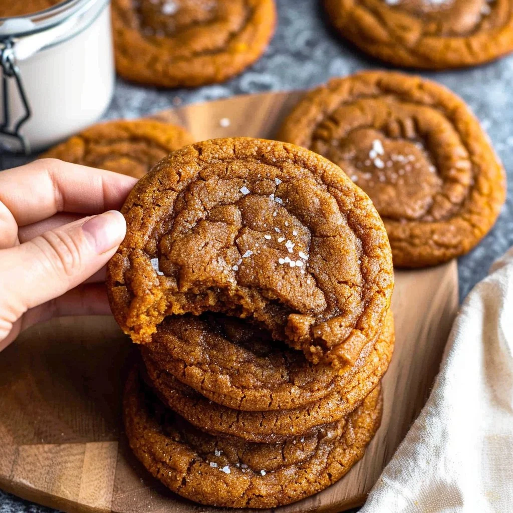 Chewy Pumpkin Spice Cookies