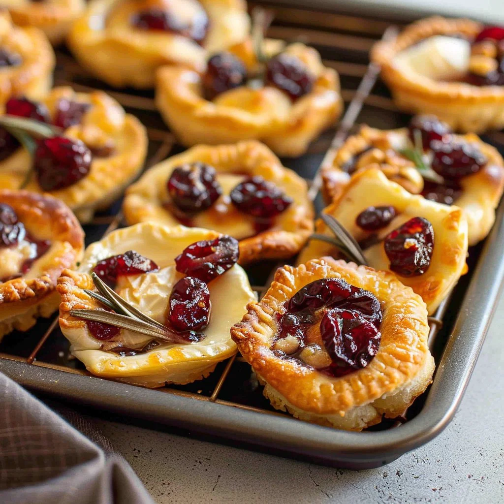Cranberry Brie Bites Recipe