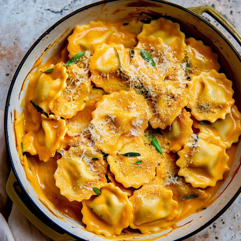 Creamy Butternut Squash Ravioli Sauce