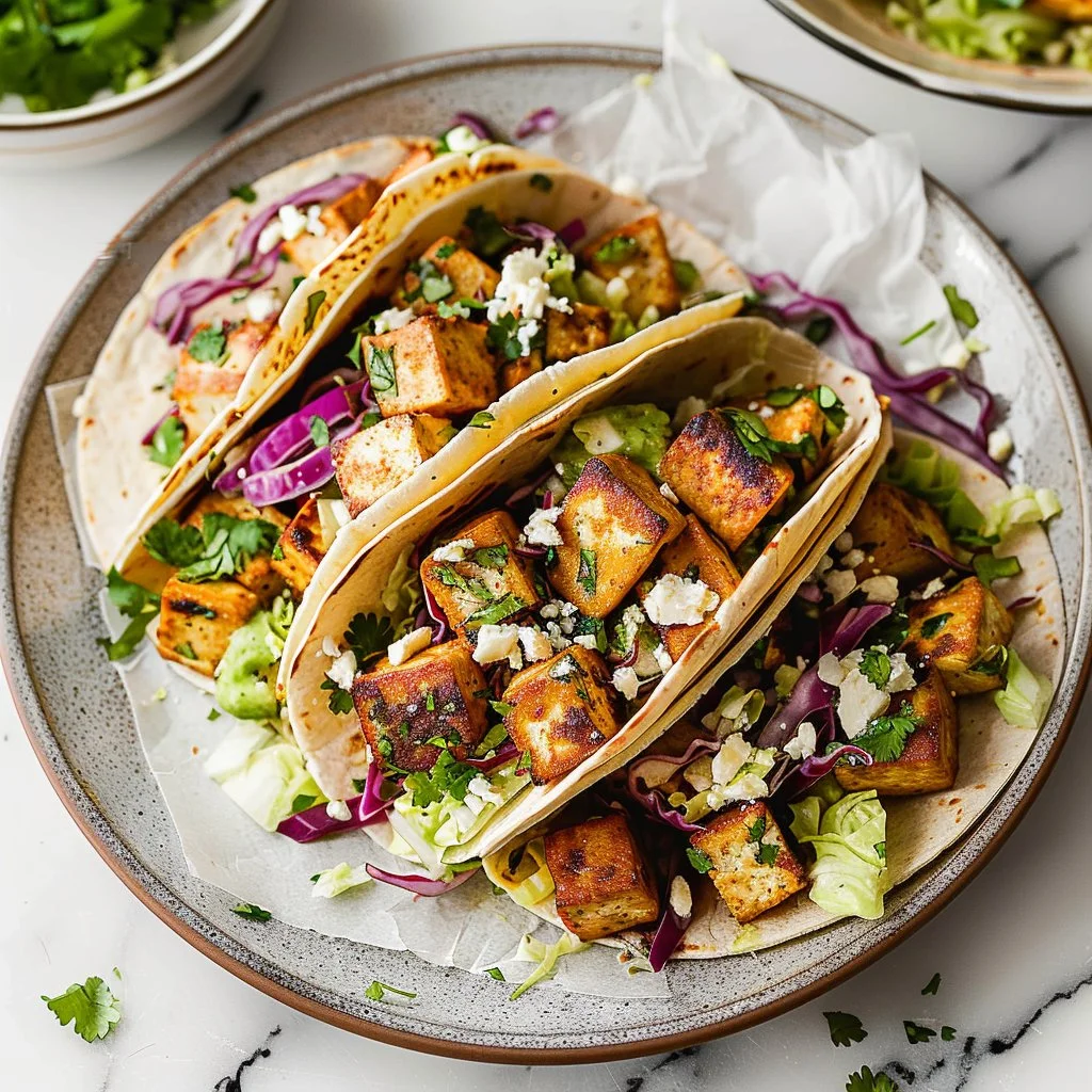 Crispy Tofu Tacos