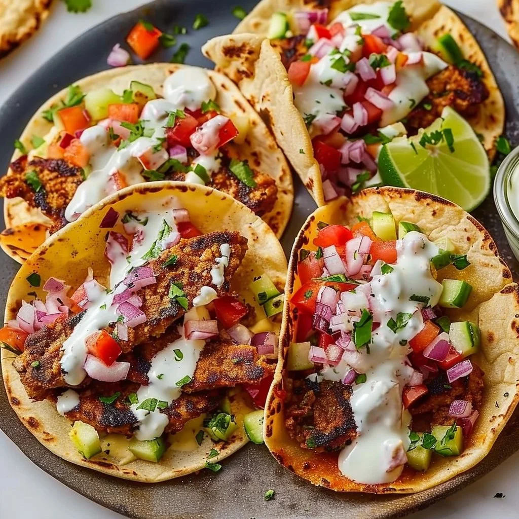 Gyro Smash Tacos Recipe