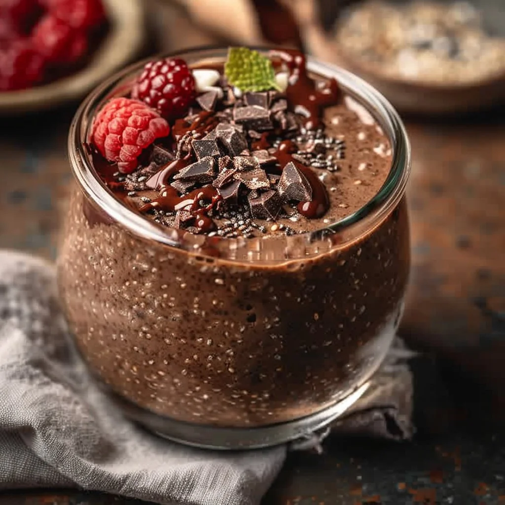 High-Protein Chocolate Chia Pudding