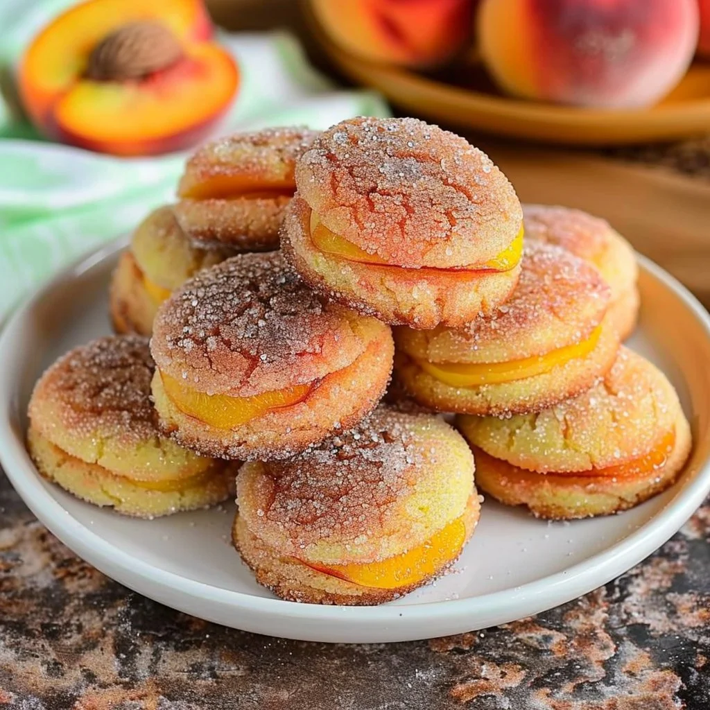 Italian Peach Summer Cookies