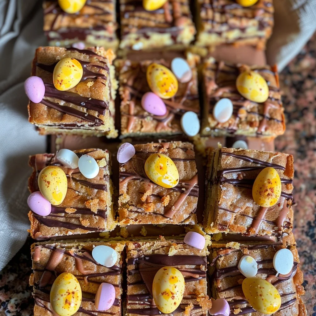 Mini Egg and Chocolate Blondies Recipe