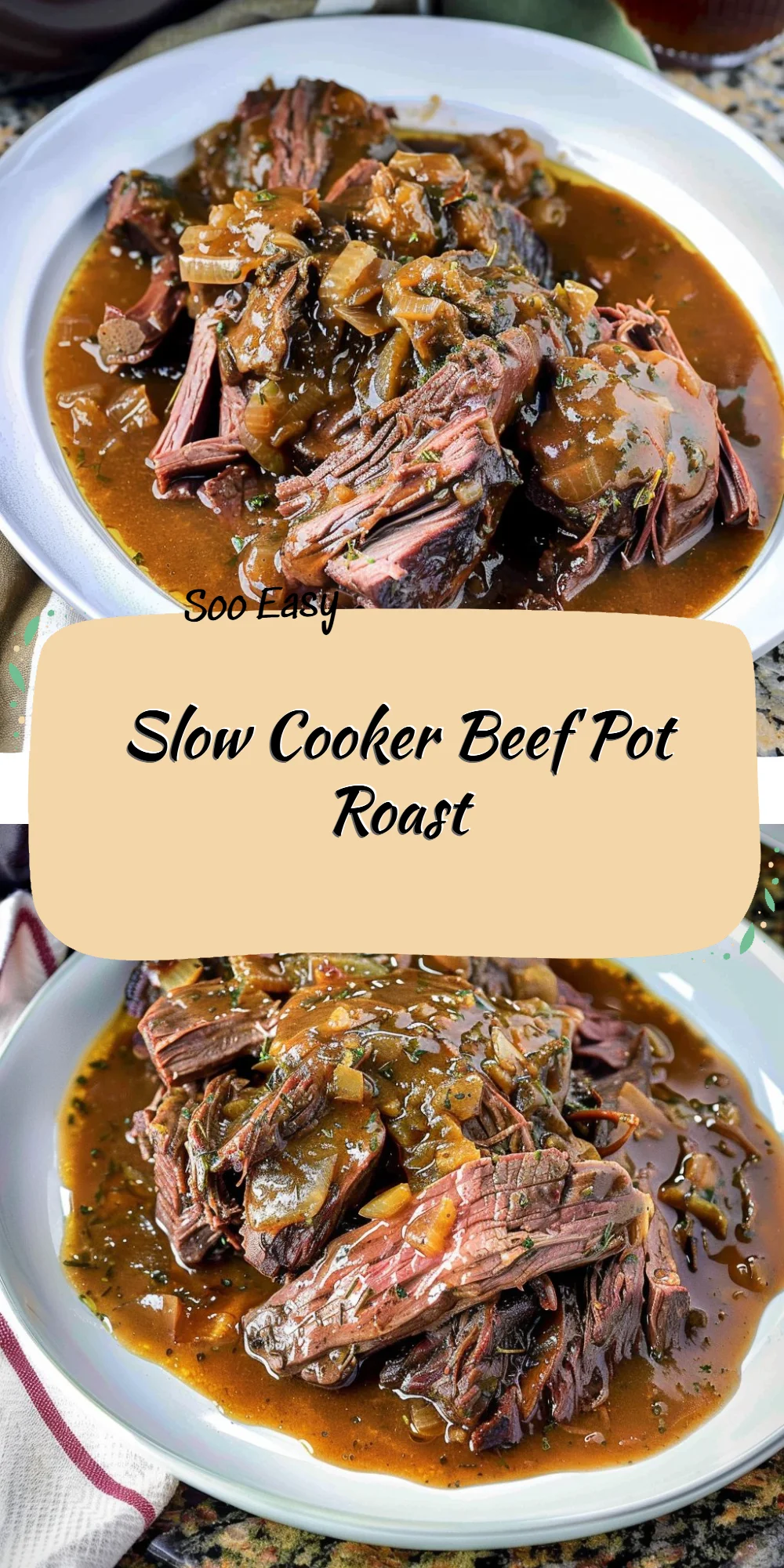 Slow Cooker Beef Pot Roast