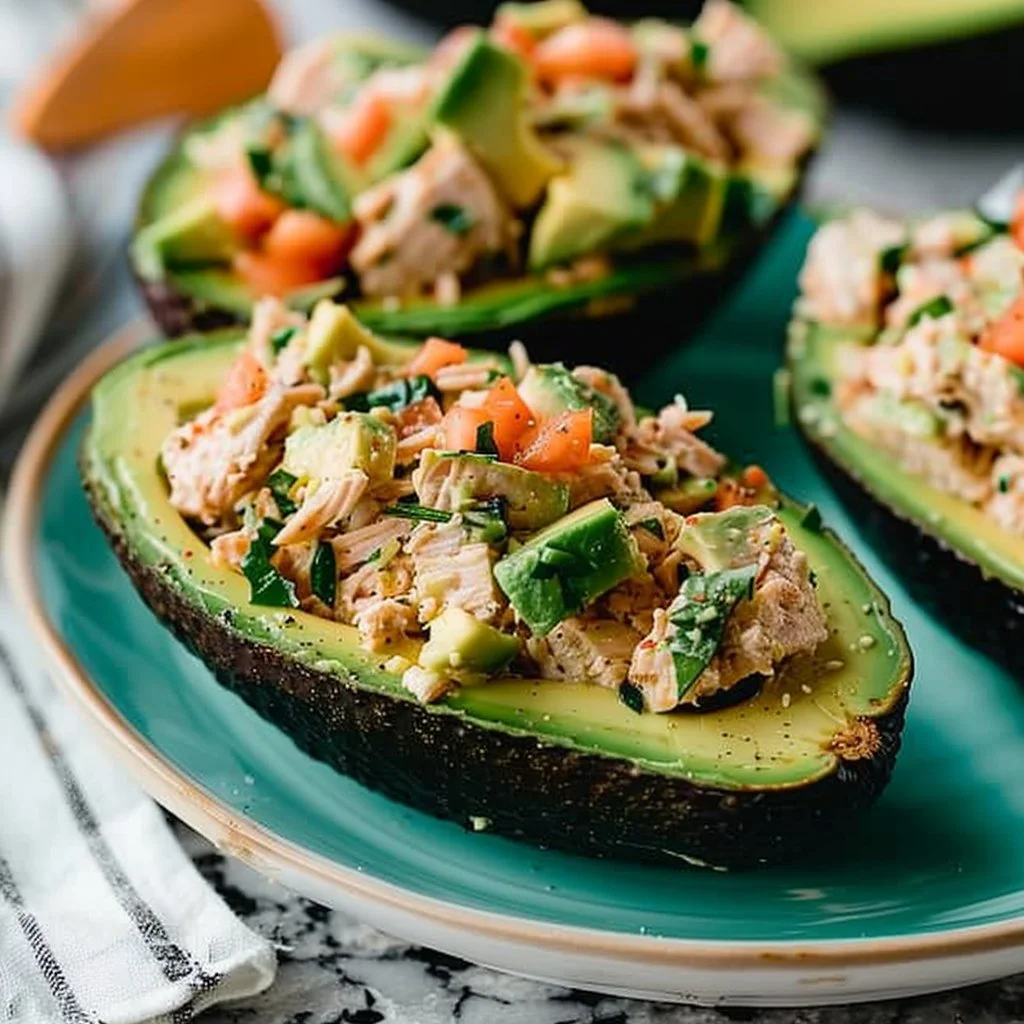 Tuna Salad Avocado Boats