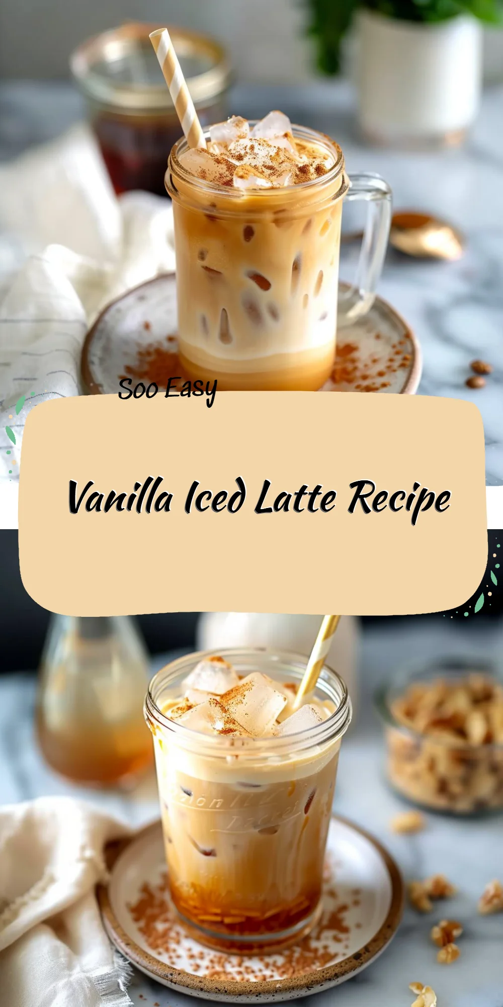 Vanilla Iced Latte Recipe