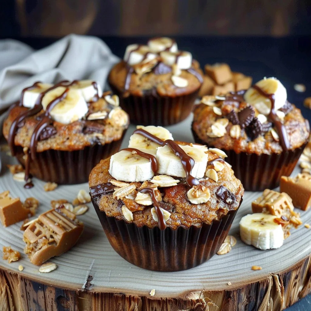 Banana S’mores Muffins Recipe