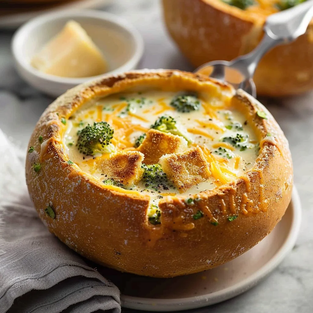 Cheddar Broccoli Soup from Panera Bread